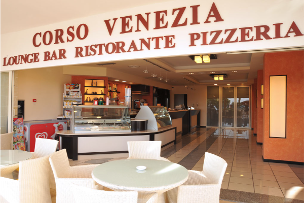 La sala ristorante